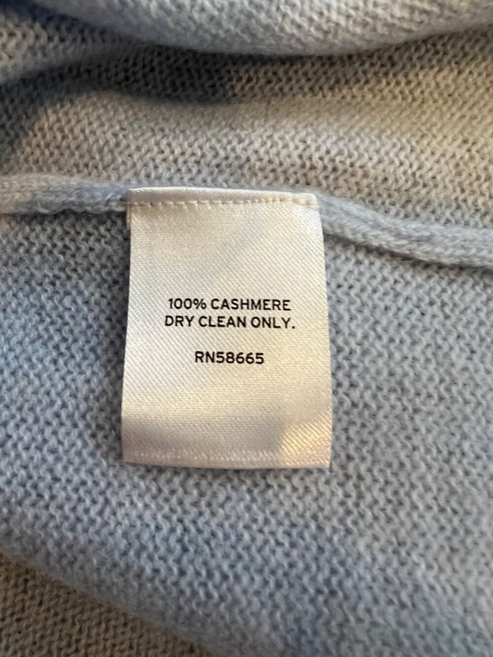 CASLON NORDSTROM LIGHT BLUE CASHMERE SWEATER SIZE XXL - Picture 6 of 6